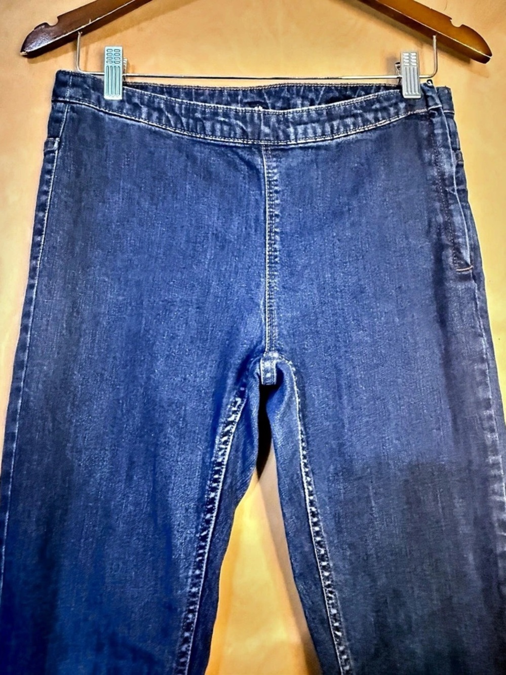 H&M Skinny Jeggings in Blue Waist US 10